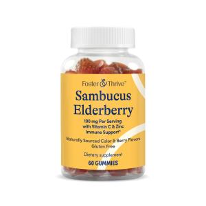 Foster And Thrive Sambucus Elderberry 100 Mg