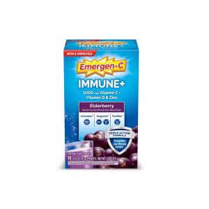 Emergen-C Elderberry Immune Plus Drink Powder