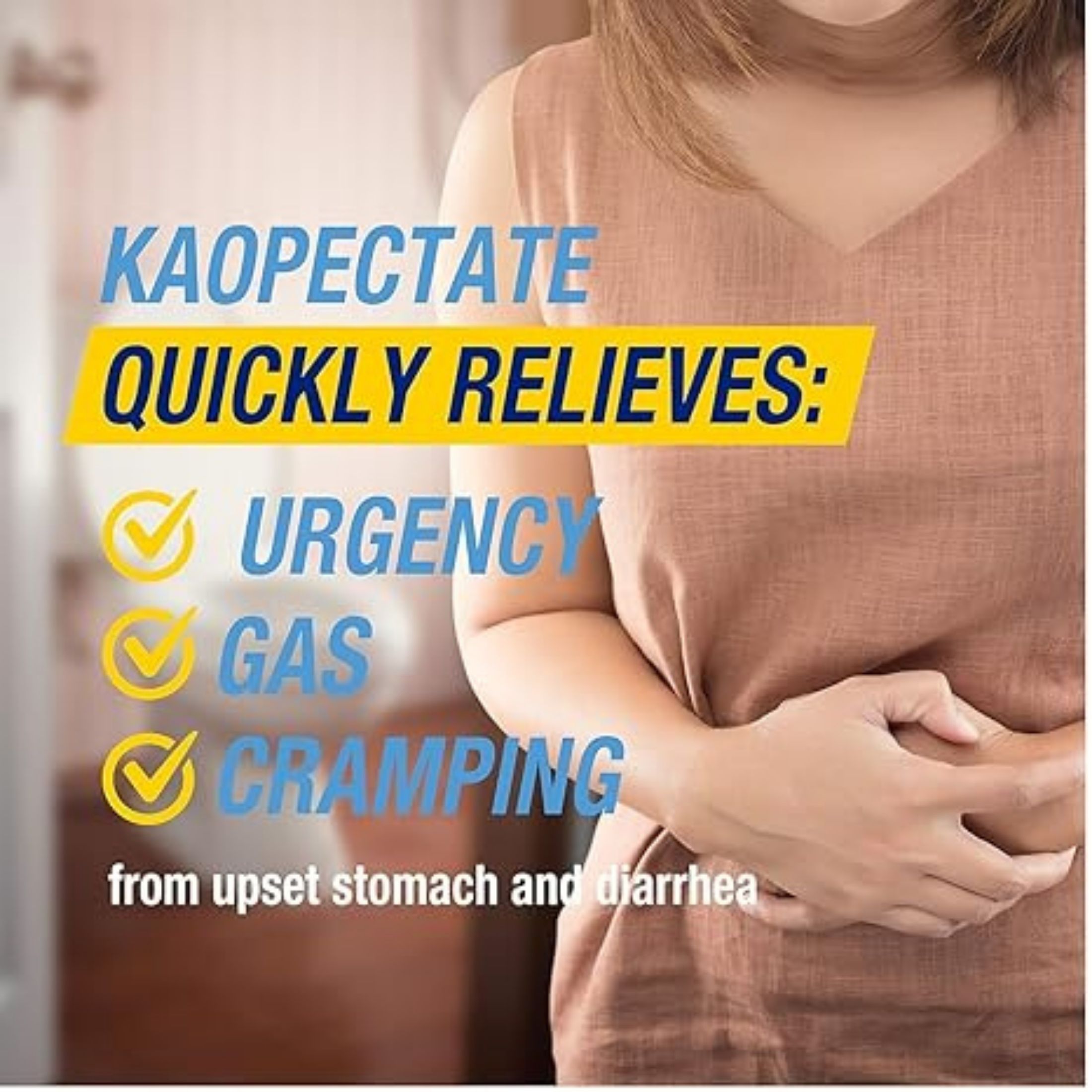 Kaopectate Multi-Symptom Relief For Diarrhea Upset Stomach In Vanilla, 11 Fl Oz