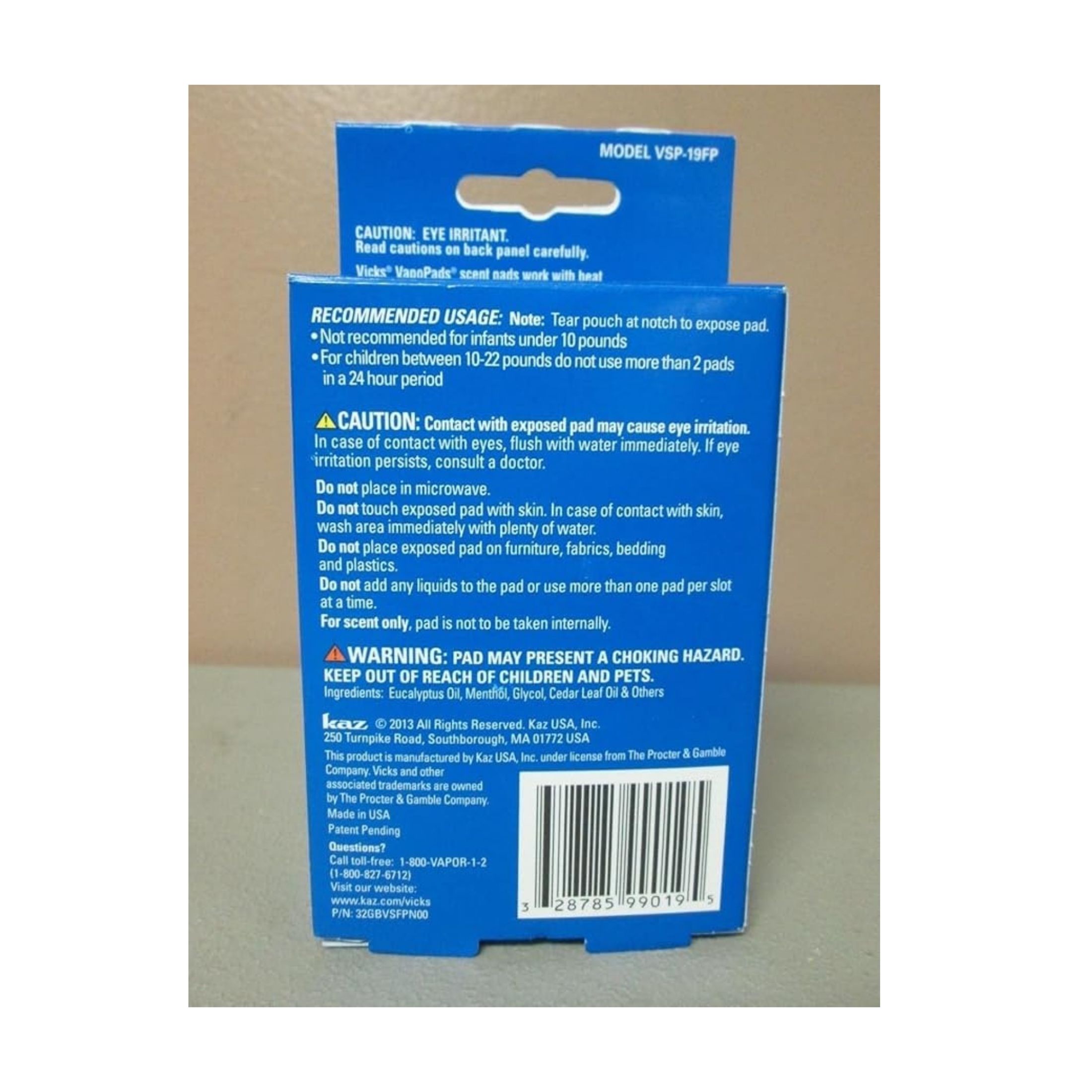 Vicks Scent Pads, Refills, Family Pack