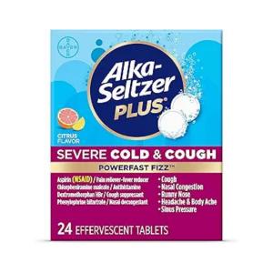 Alka-Seltzer Plus Sinus Congestion & Pain Effervescent Berry