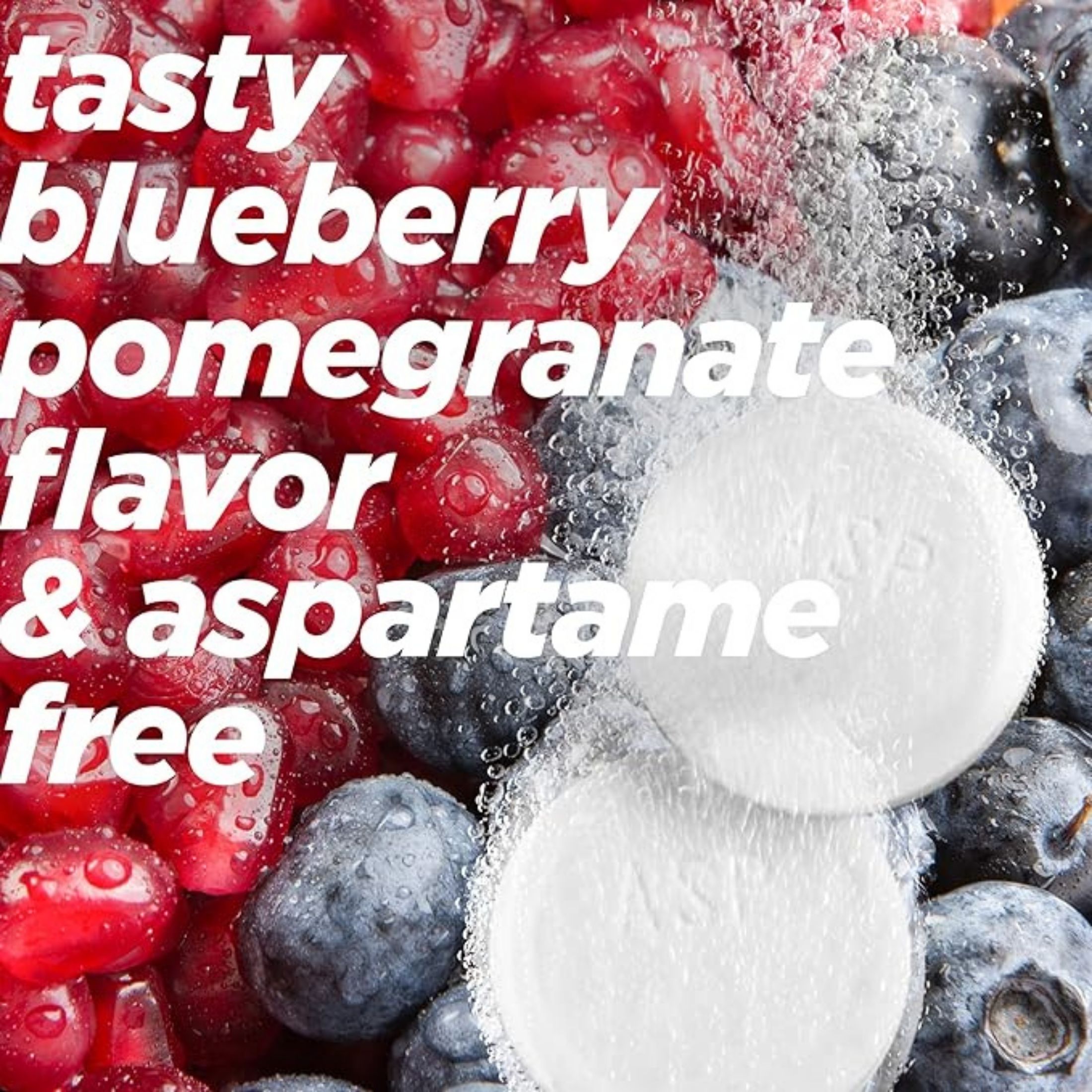 Alka-Seltzer Plus PowerFast Fizz Cough & Chest Congestion, Maximum Strength, Cool Blueberry Pomegranate Flavor