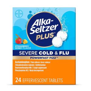 Alka-Seltzer Selz Cold Flu Honey
