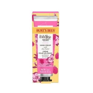 Burt's Bees Hand Cream With Shea Butter, 1 OZ, Wild Rose & Berry