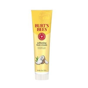 Burt's Bees Softening Foot Cream, Coconut Oil & Soap Bark 4.3 Oz