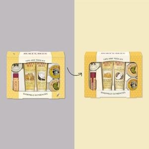 Burt's Bees Hand And Feet Kit - Tips N Toes