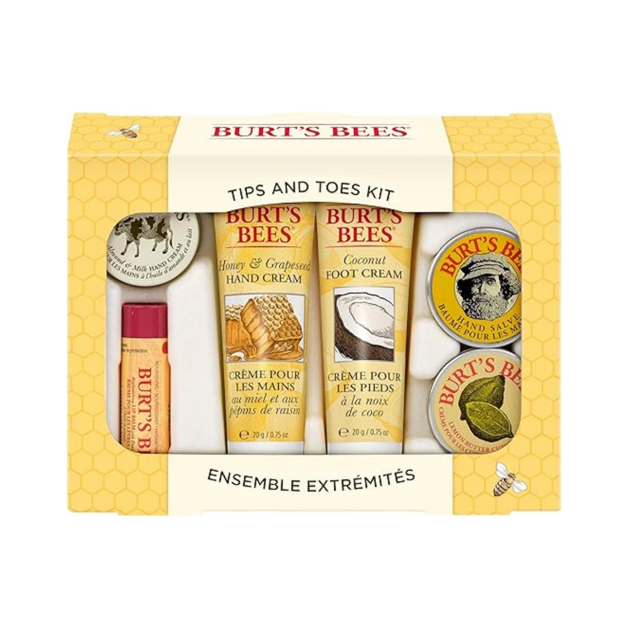 Burt's Bees 100% Natural Moisturizing Lip Balm, Superfruit - Pink Grapefruit, Mango, Coconut & Pear, Pomegranate - 4 Tubes