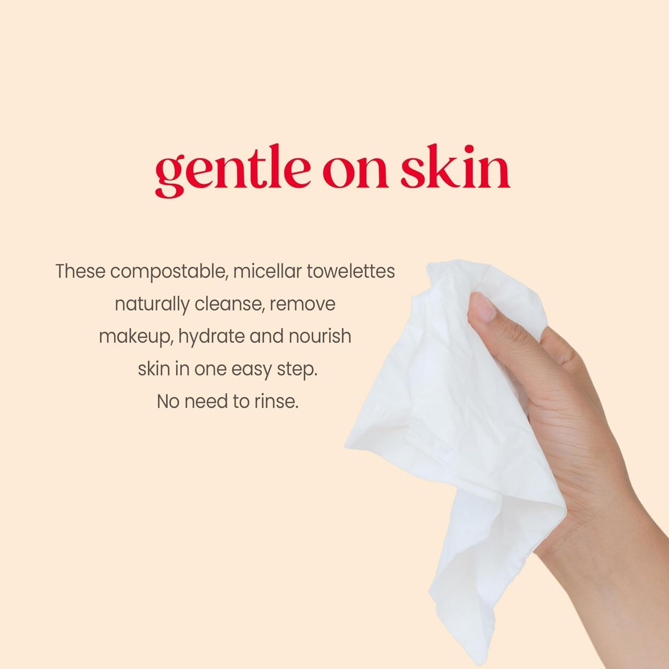 Burt's Bees Face Wipes, Facial Cleansing, Makeup Remover Towelettes With Rose Water, 3 In 1 Hydrating Micellar Cleanser