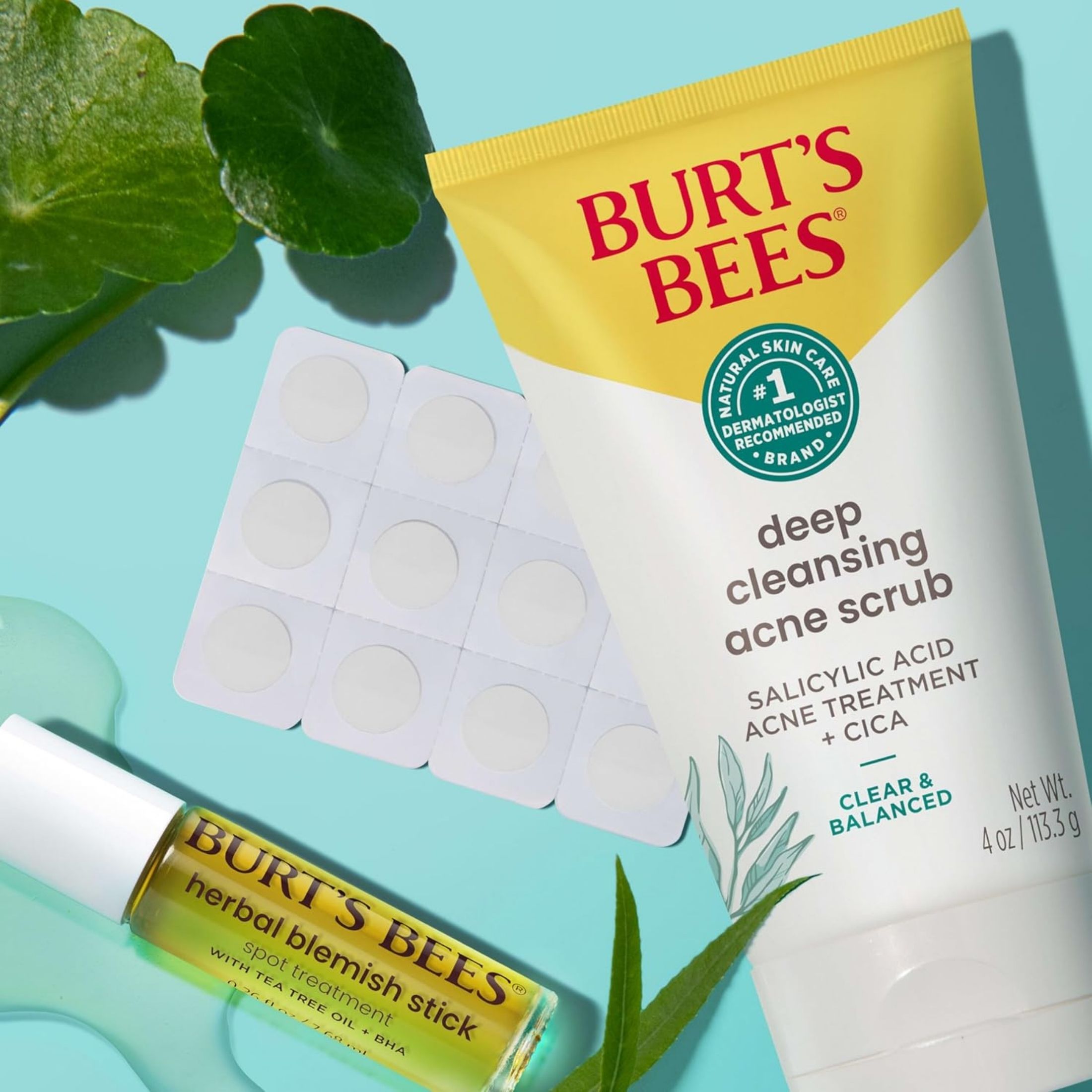 Burt's Bees Herbal Blemish Stick 0.26 Oz