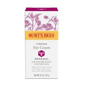 Burt's Bees Renewal Firming Eye Cream Bakuchiol Natural Retinol Alternative
