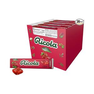 Ricola Wrapped Drops Cherry Oral Anesthetic