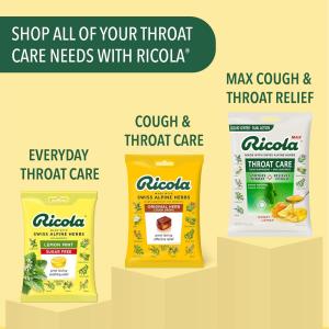 Ricola Wrapped Drops Cherry Oral Anesthetic