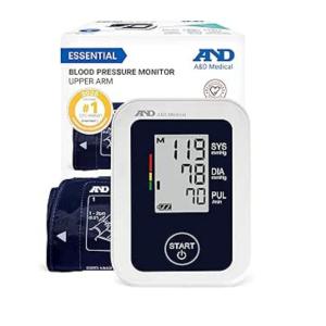 A&D Medical Deluxe Upper Arm Blood Pressure Monitor With Wide Range Cuff