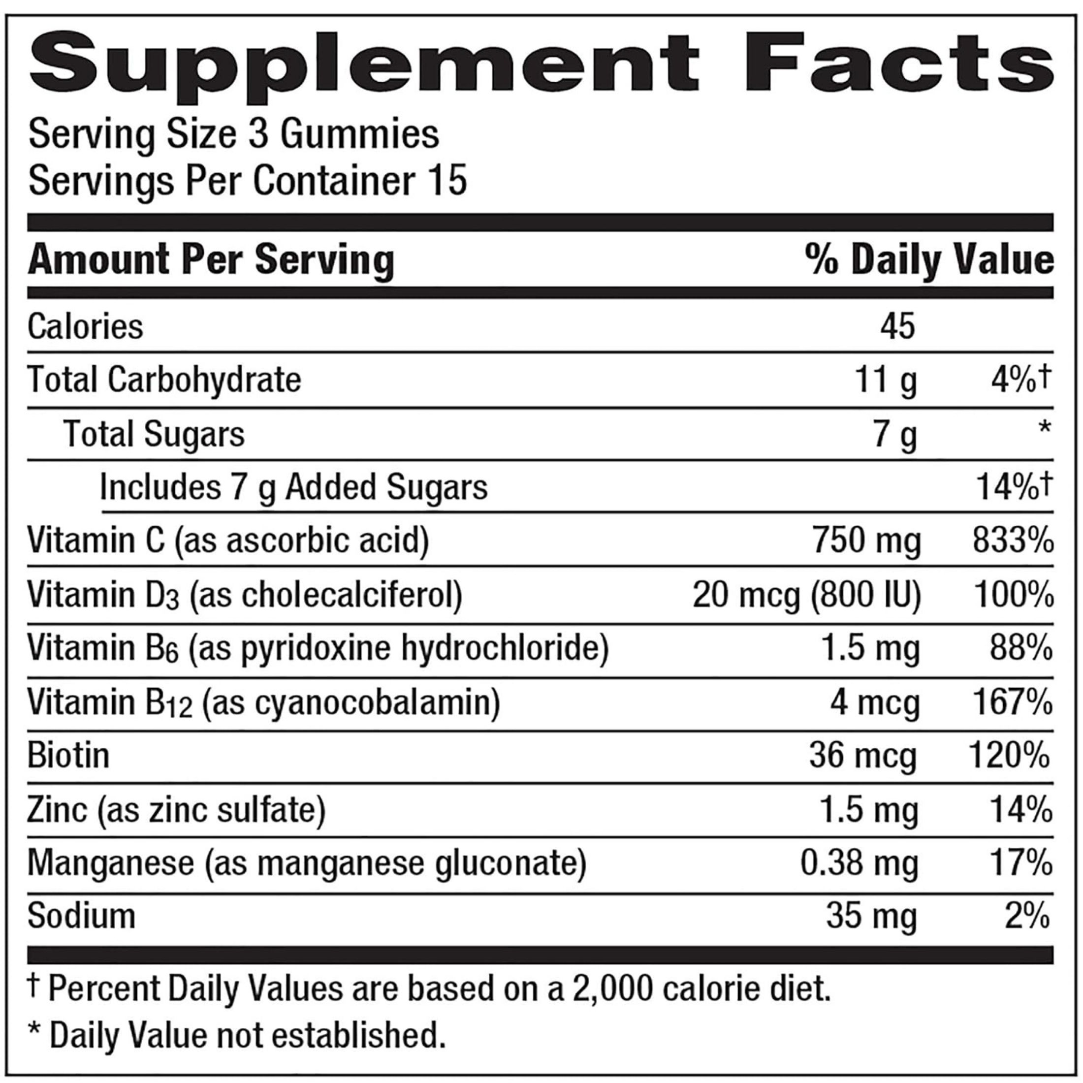 Emergen-C Immune+ With Vitamin D Gummies - Raspberry