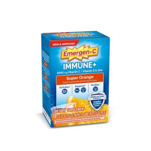 Emergen-C Immune+ Vitamin 1000 Mg Packets - Super Orange