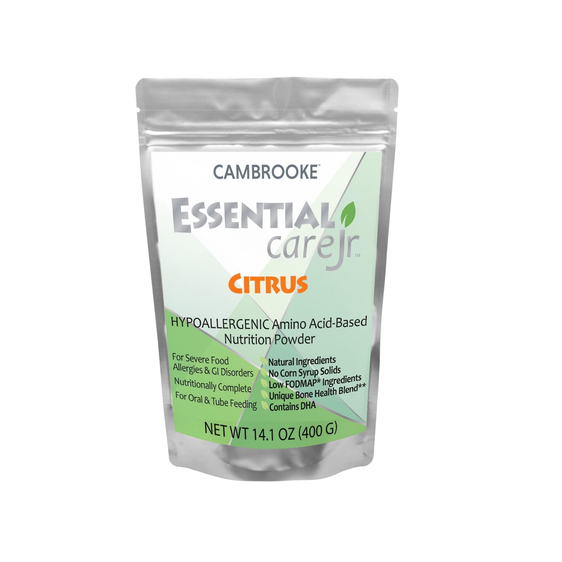 Cambrooke Essential Care Jr Pediatric Oral Supplement Citrus 14.1 Oz Pouch