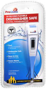 Pro Check 30 Second Flexible Dishwasher Safe Digital Thermometer