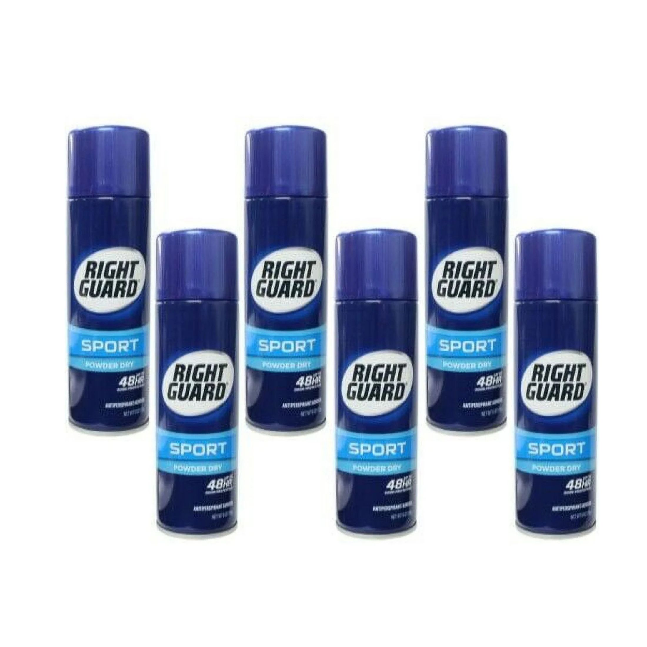 Right Guard Antiperspirant Aerosol, Unscented, Sport 6 Oz