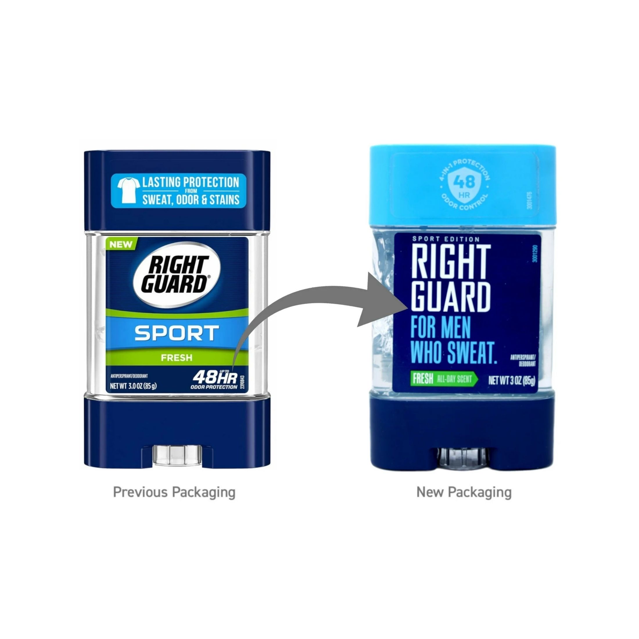 Right Guard Fresh Sport Gel Antiperspirant/Deodorant
