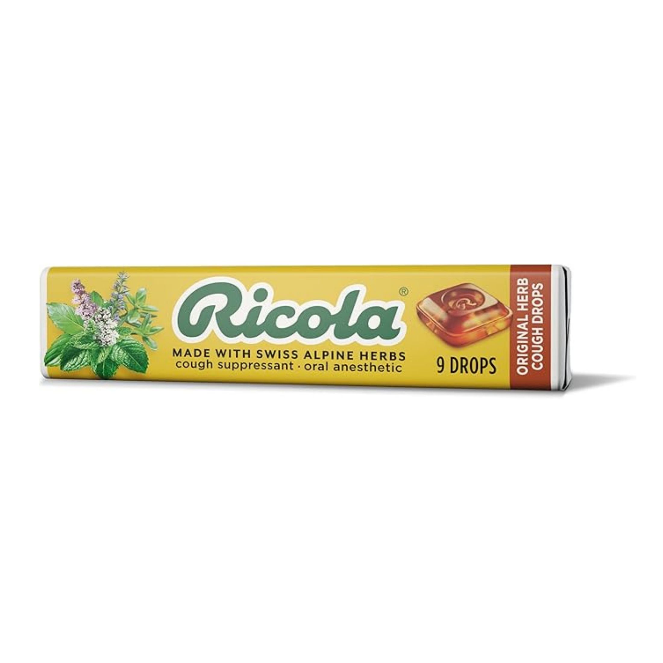 Ricola Original Natural Herb Cough Suppressant Throat Drops