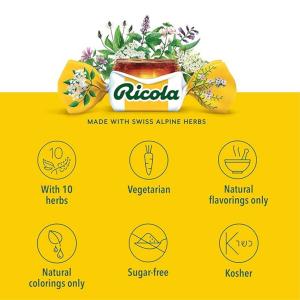 Ricola Original Natural Herb Cough Suppressant Throat Drops