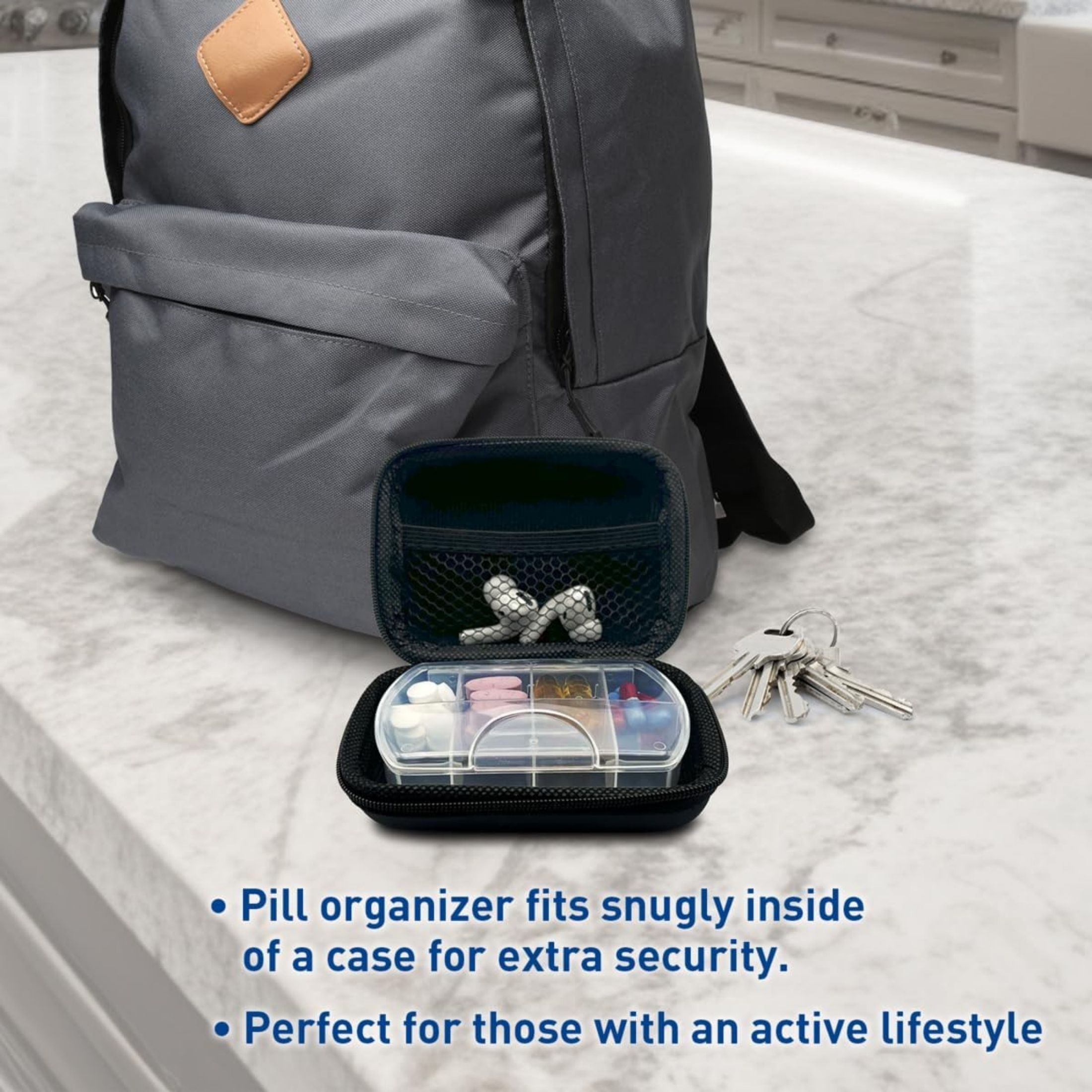 Ezy Dose Travel Pill Container