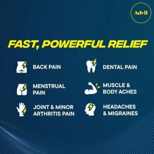 Advil Dual Action With Acetaminophen Back Pain Caplets