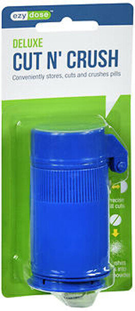 Ezy Dose Deluxe Cut N Crush Pill Cutter And Crusher