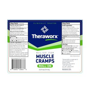 Theraworx Muscle Cramp Relief - Roll On