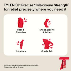 Tylenol Precise Maximum Strength 4% Lidocaine Pain Relieving Cream