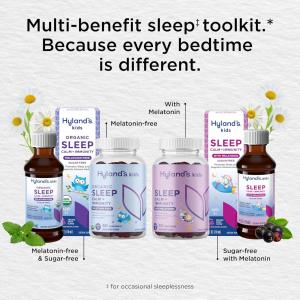 Hyland's Naturals Kid's Sleep Calm + Immunity Melatonin Free Gummies