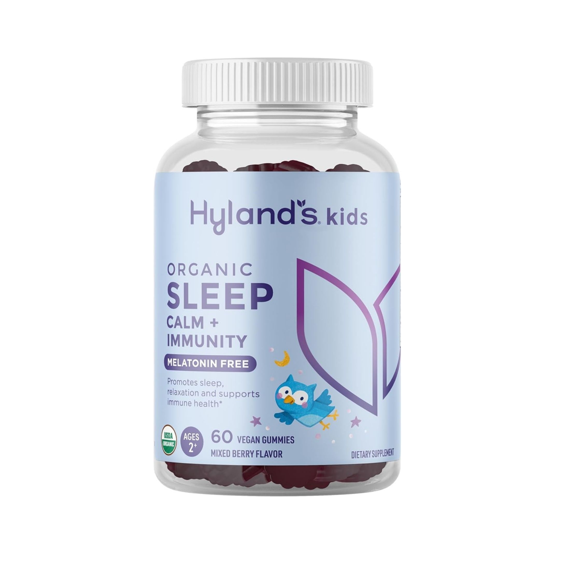Hyland's Naturals Kid's Sleep Calm + Immunity Melatonin Free Gummies