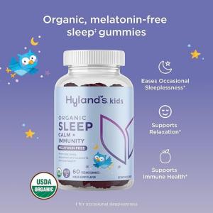 Hyland's Naturals Kid's Sleep Calm + Immunity Melatonin Free Gummies