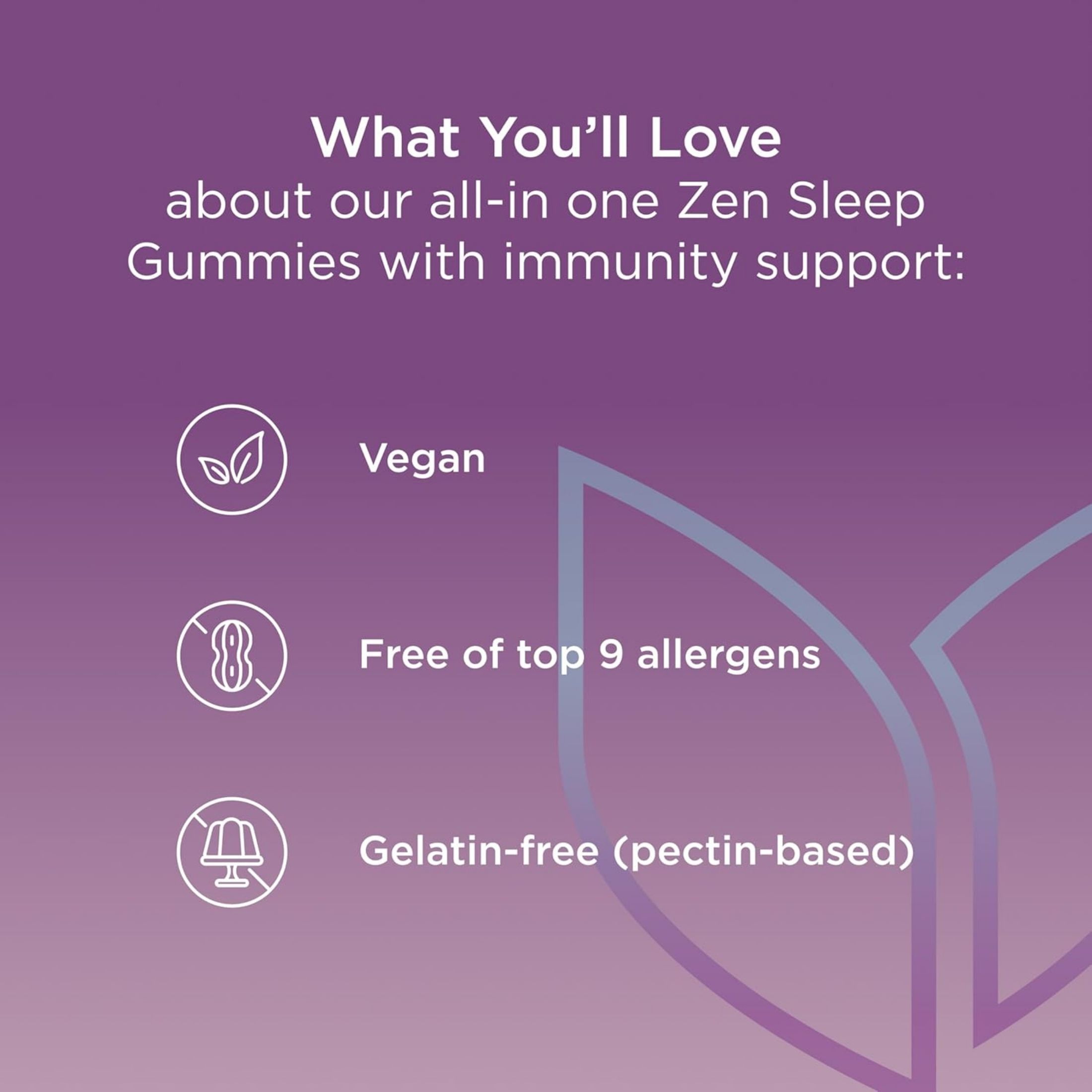Hyland's Naturals Rest & Fortify Zen Sleep Aid + Immune Support - 42 Vegan Gummies - With Melatonin + L-Theanine For Sleep Support And Organic Black Elderberry, Vitamin C And Zinc For Immune Support