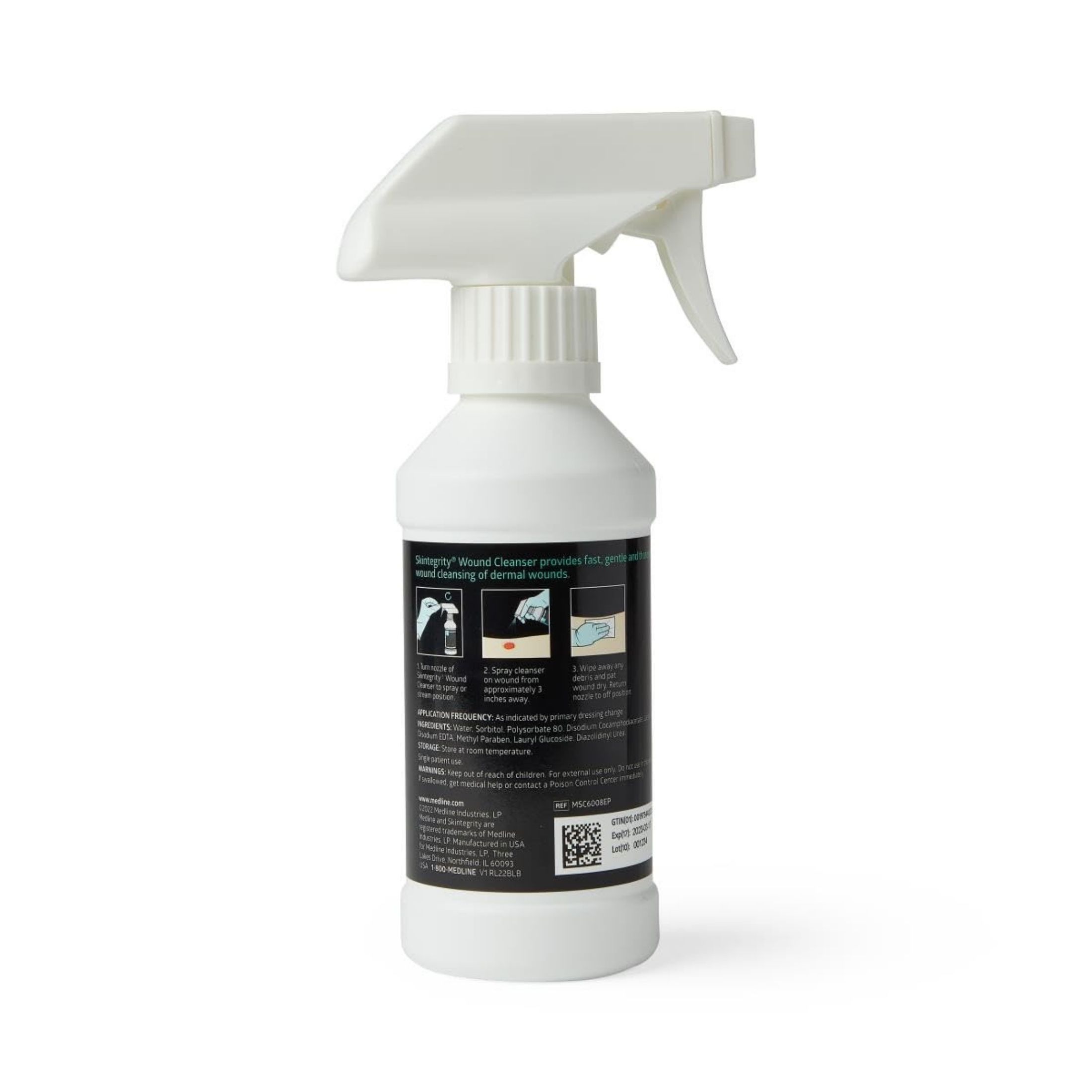 Medline | Skintegrity Wound Cleanser Spray 8 Oz