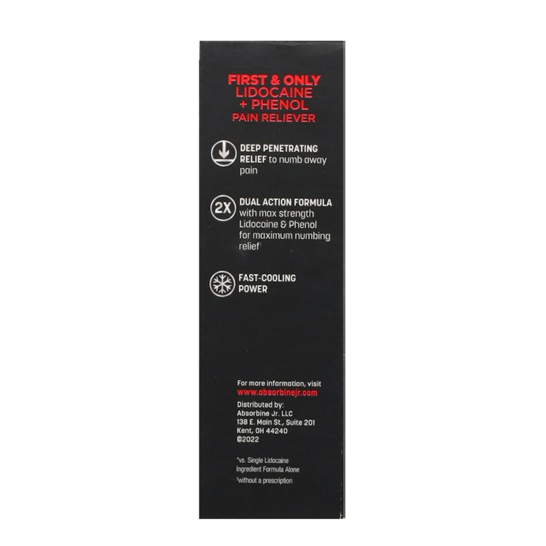 Absorbine Jr. Pro Pain Relief Roll On Lidocaine + Phenol