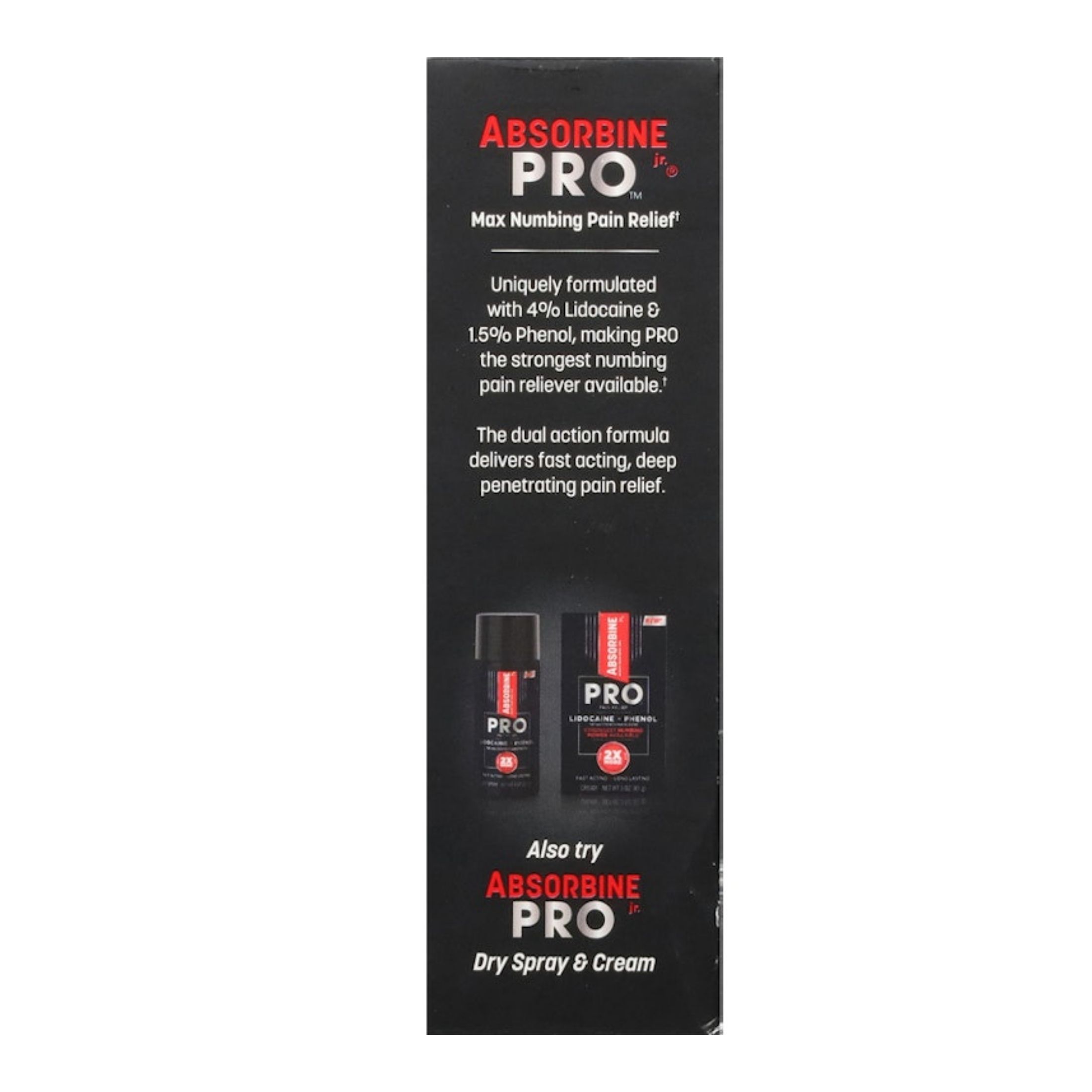 Absorbine Jr. Pro Pain Relief Roll On Lidocaine + Phenol
