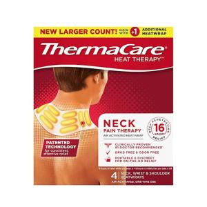 ThermaCare Heatwraps, Neck, Wrist & Shoulder, Air Activated, One Time Use