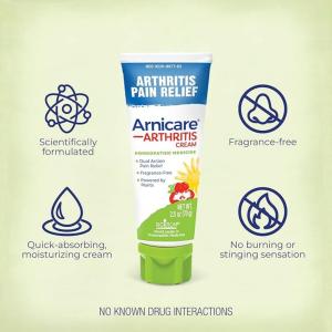 Boiron Arnicare Arthritis Pain Relief Cream - 2.5 Oz