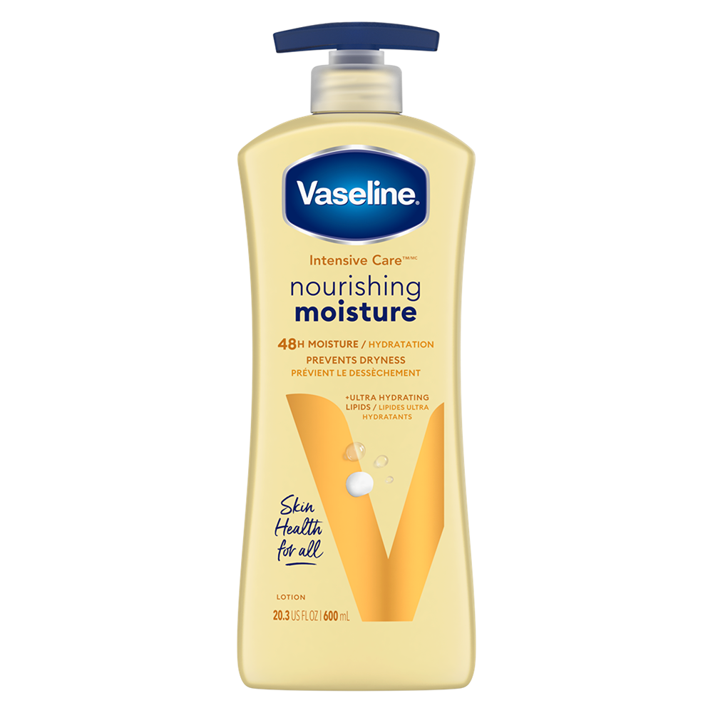 Vaseline Intensive Care Essential Healing Body Lotion, 20.3 Oz, Pump Bottle