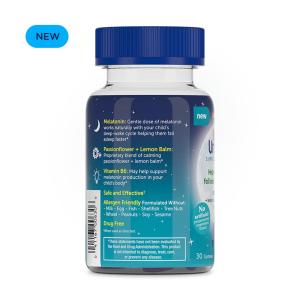 Unisom Simple Slumbers Melatonin, Gummies, Kids, Grape Flavor