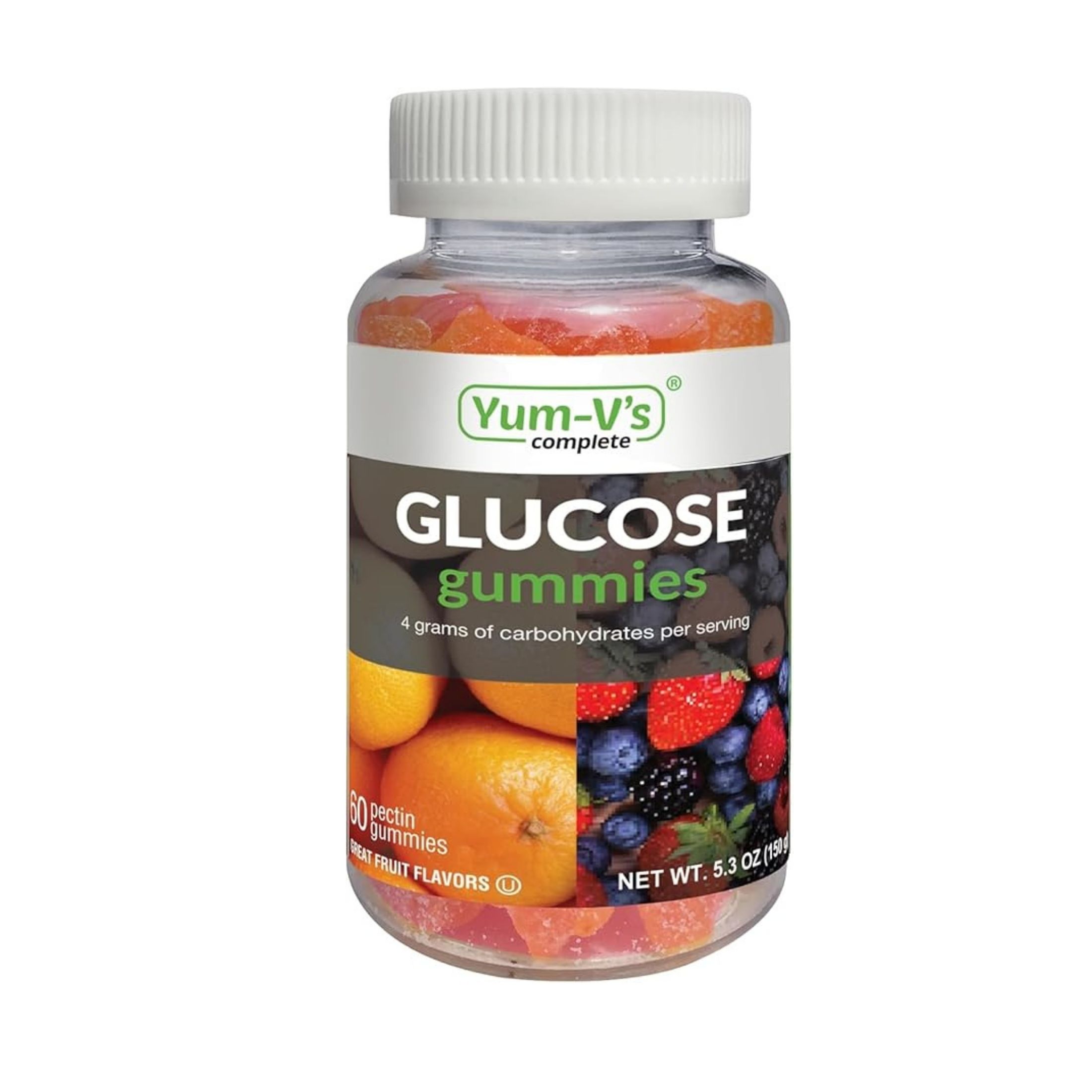 Yum-v's Complete Glucose Gummies Fruit Flavors Gummies
