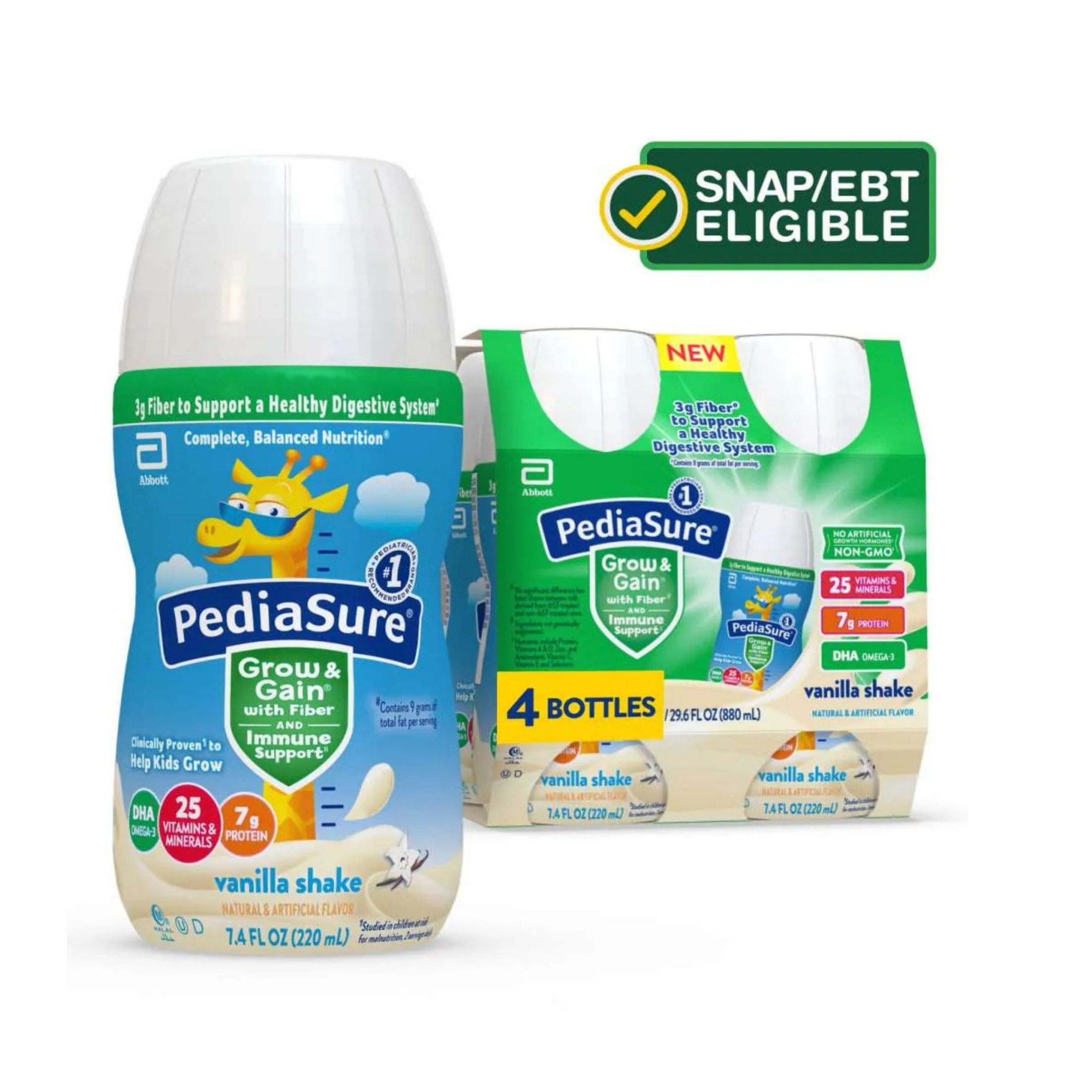 Pediasure Vanilla w/Fiber 7.4fl.oz