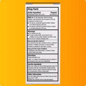 Blink Triple Care Lubricating Dry Eye Drops .34 Oz Ea, Moderate-Severe