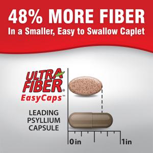 Ultra-Fiber Caplets - The Small Pill With More - Support For Regularity – 150ct