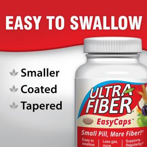 Ultra-Fiber Caplets - The Small Pill With More - Support For Regularity – 150ct