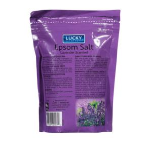 Lucky Super Soft Epsom Salt, Lavender Scented 16 Oz