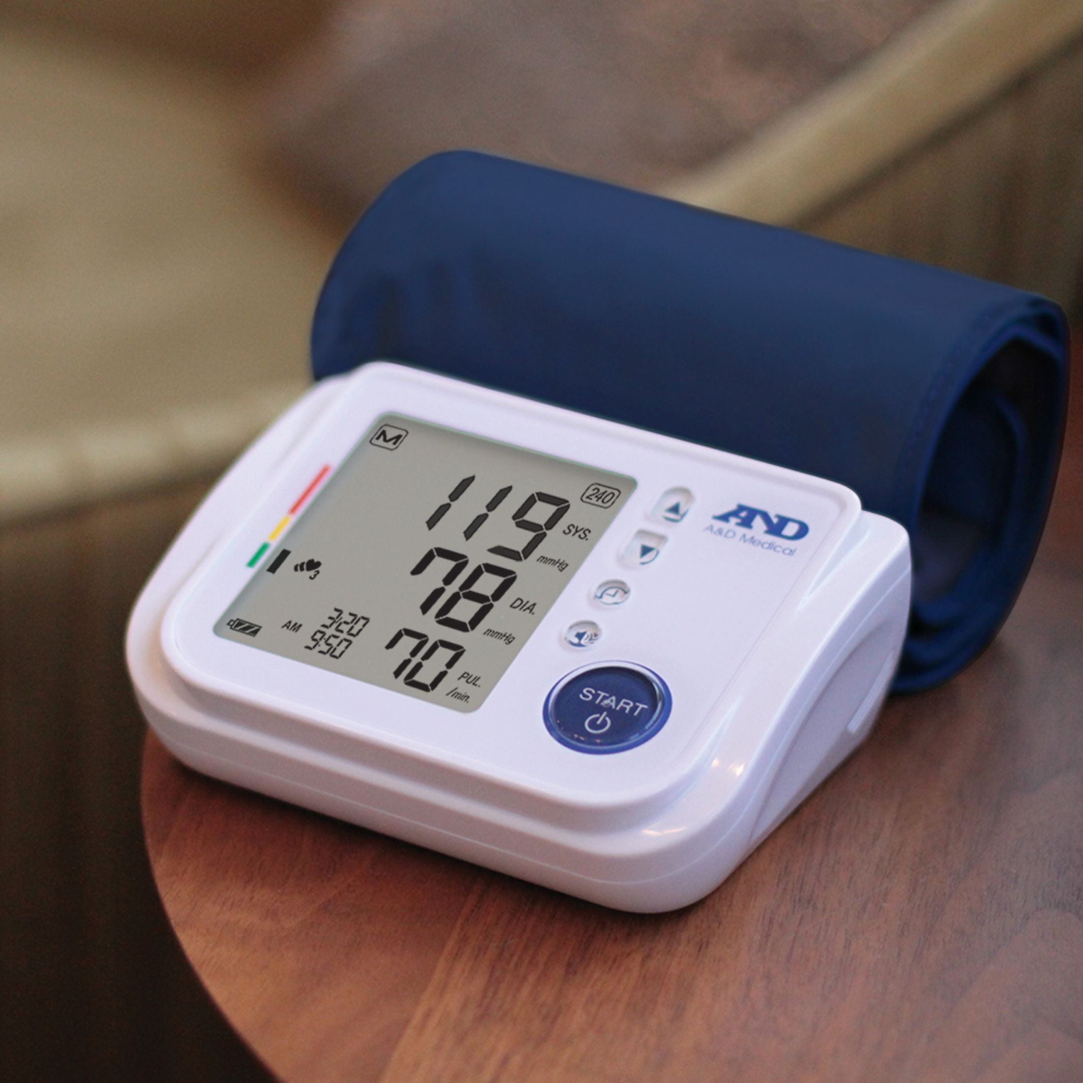 A&D Medical Talking Blood Pressure Monitor, Model UA-1030T Medium