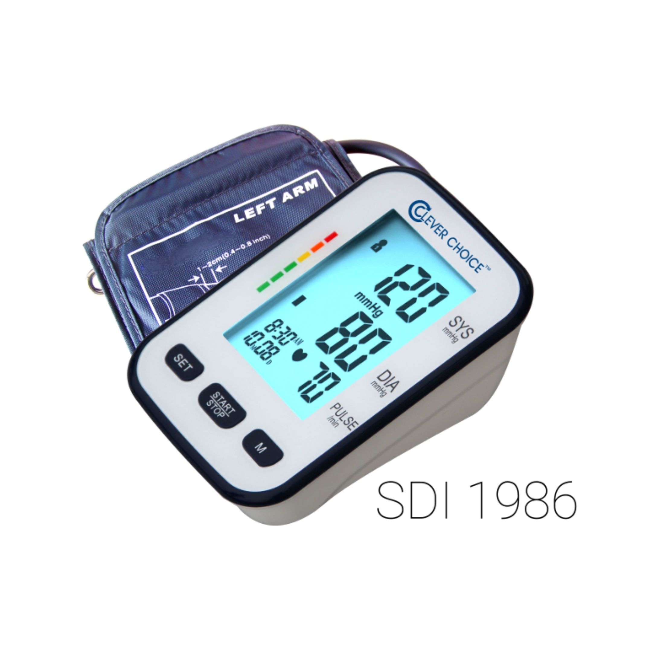 Simple Diagnostics Inteligente Elección Brazo Totalmente Automático Presión Arterial Monitor SDI-1486A