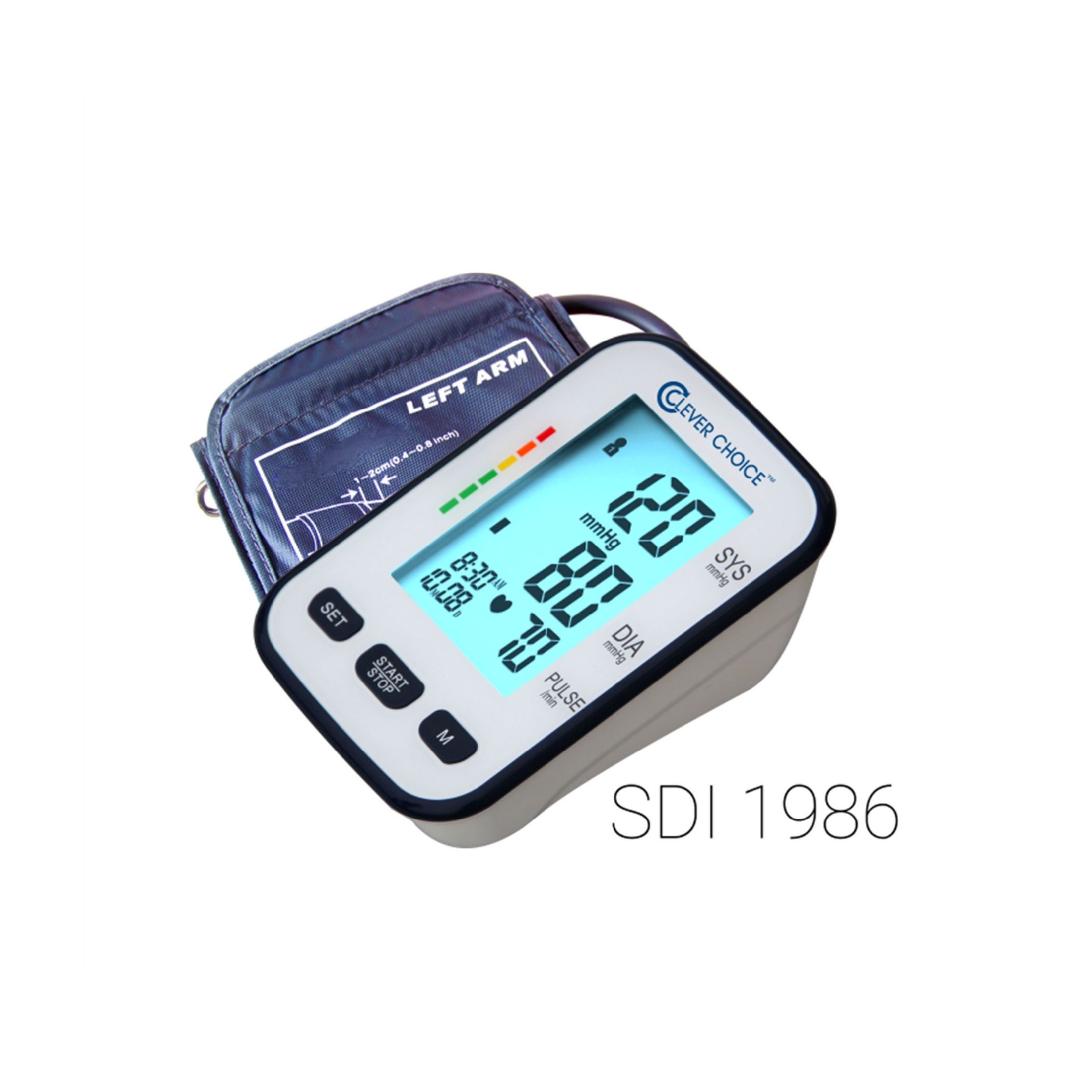 Simple Diagnostics Clever Choice Fully Auto Arm BP Monitor SDI-1986A